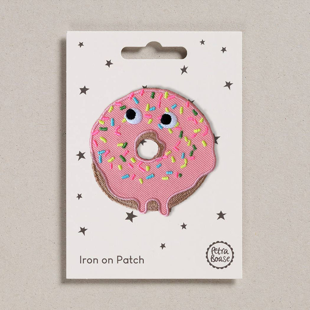 Petra Boase - Doughnut Iron-On Embroidered Patch