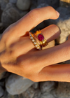 Shyla Jewellery Juniper Ring Ruby