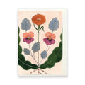 Flora Waycott - Red Flower Card