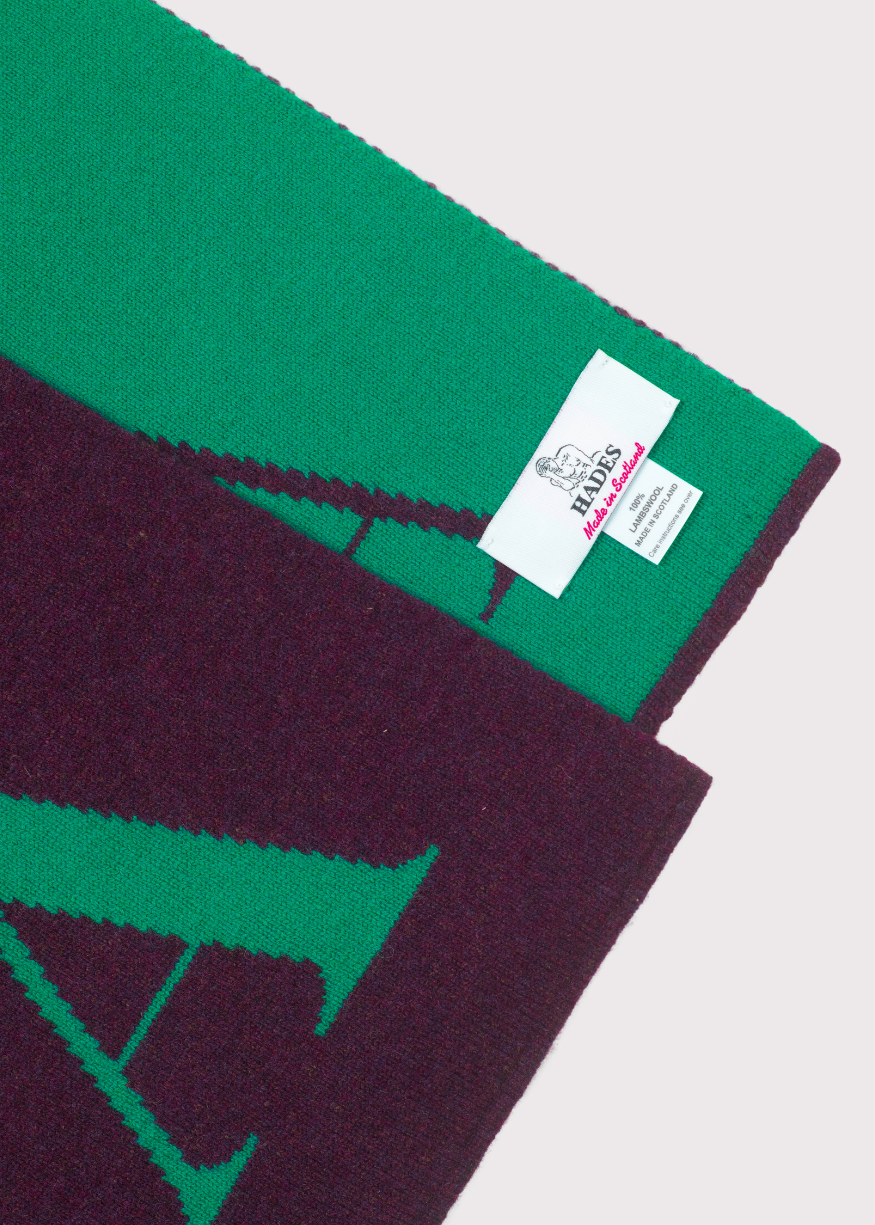 HADES Alphabet A Scarf