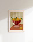 Frankie Penwill - Lemons in Striped Bowl