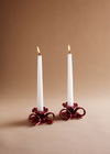 Bow Ceramic Candlestick