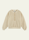 Emile et Ida Ecru Sherpa Jumper