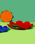 Large Flower Tray - Red