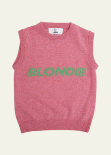  HADES Wool Blondie Vest | Pink & Lime