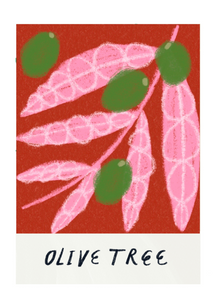  Olive Tree Art Print by Amyisla McCombie