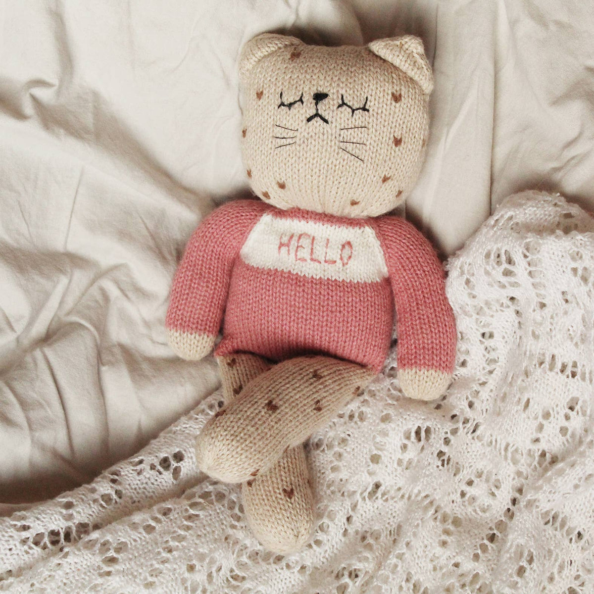 Sootie Limetree - Handmade Cheetah Cuddle Toy