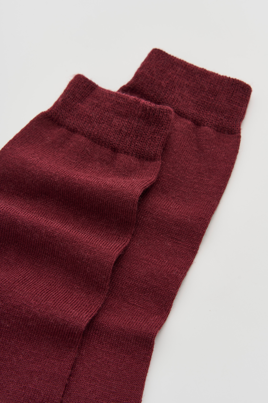Pairs Socks - Merino Socks - Burgundy