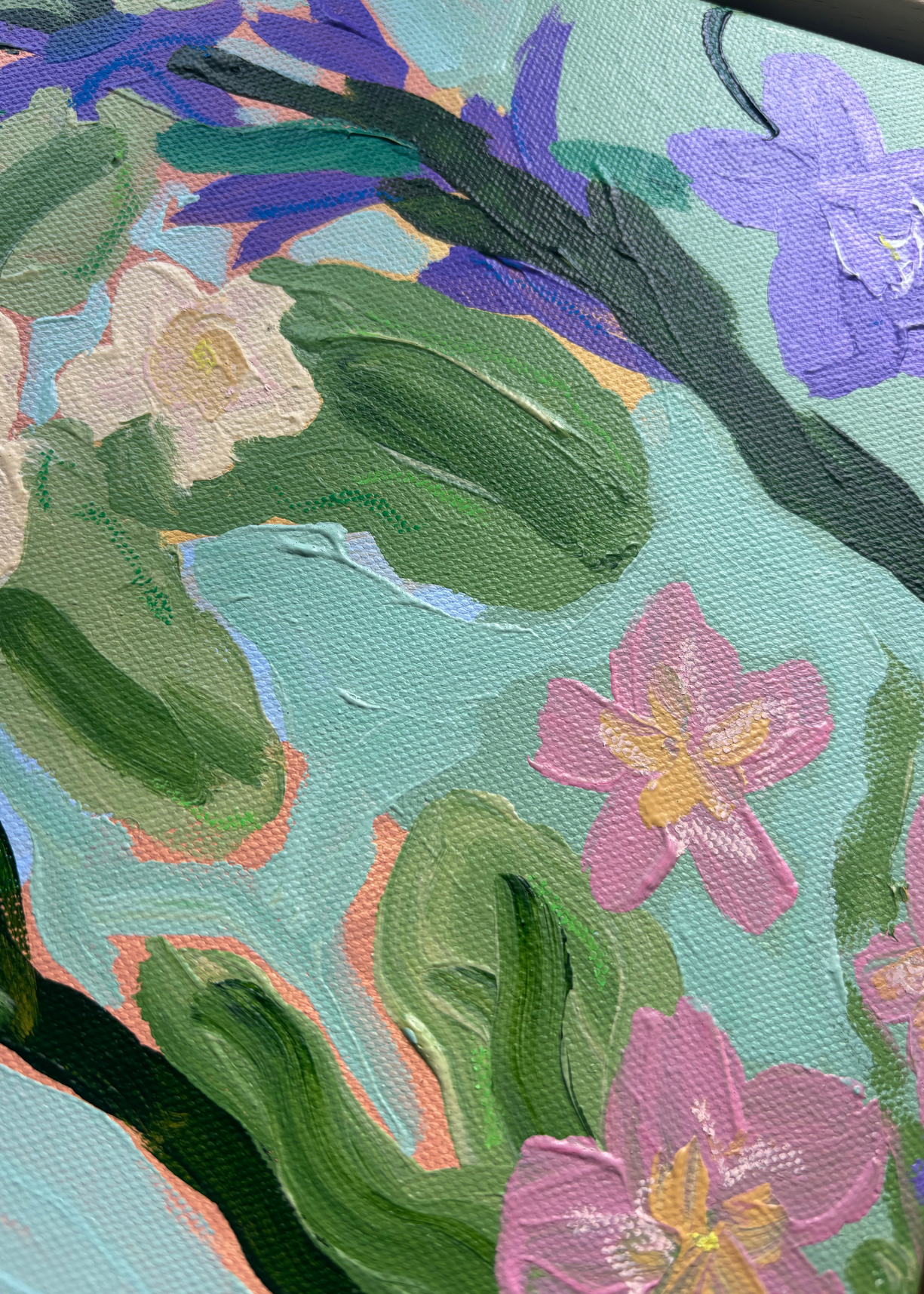 'A Day in Spring' Original Artwork by Ley Lines