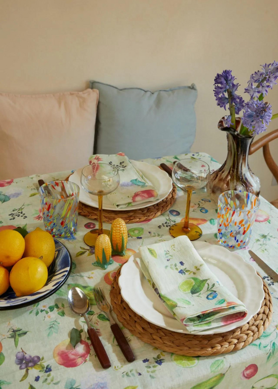 Persephone Linen Tablecloth