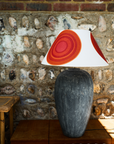 Bauhaus Screen Printed Linen Lampshade by Jessie De Salis