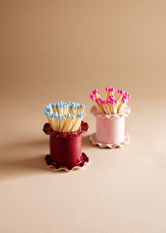 Limited Edition Candlestick & Matchstick Pot Bundle