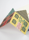 Hadley Paper Goods House Concertina Greetings Card