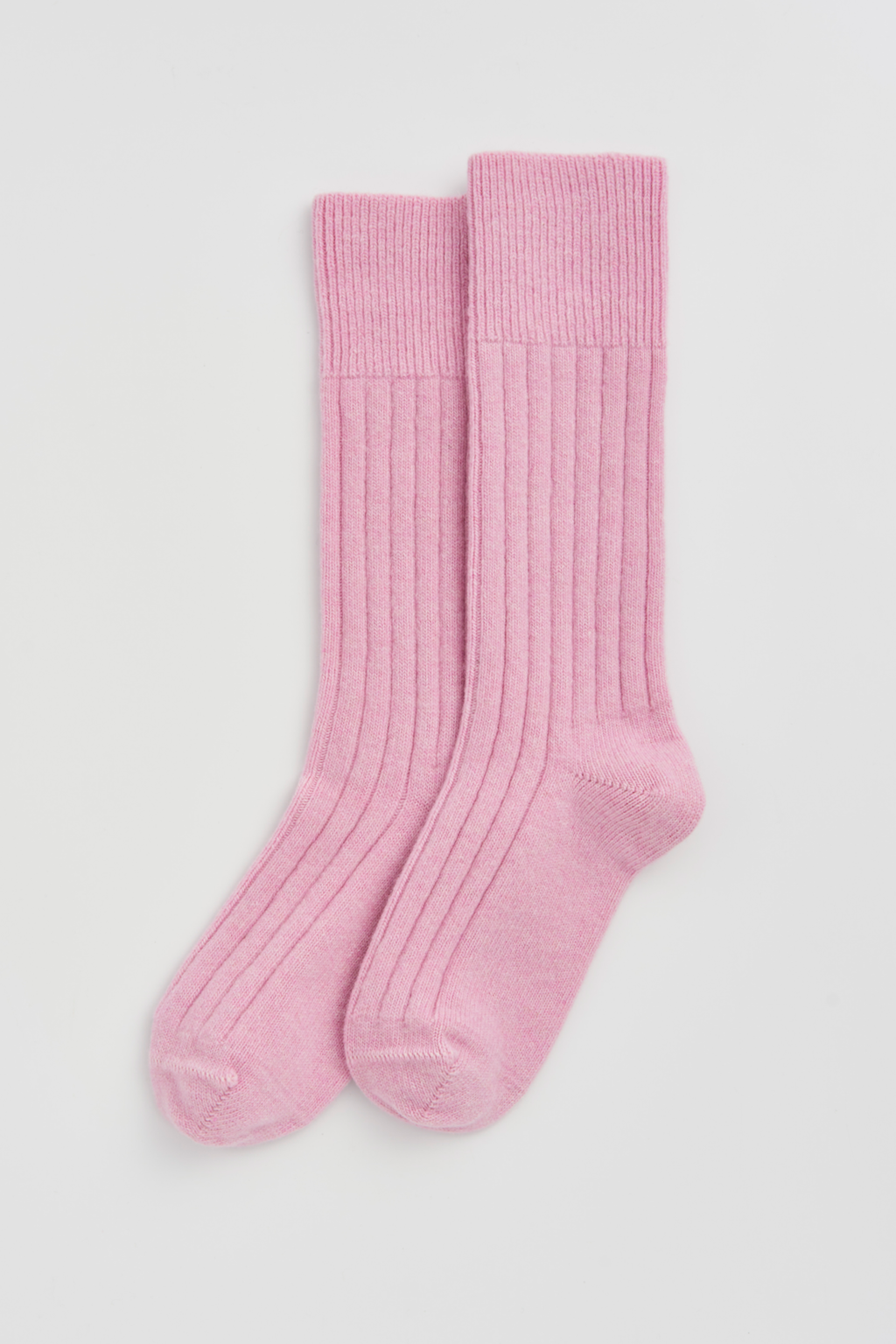 Pairs Socks - Merino Bed Socks - Sugar Pink