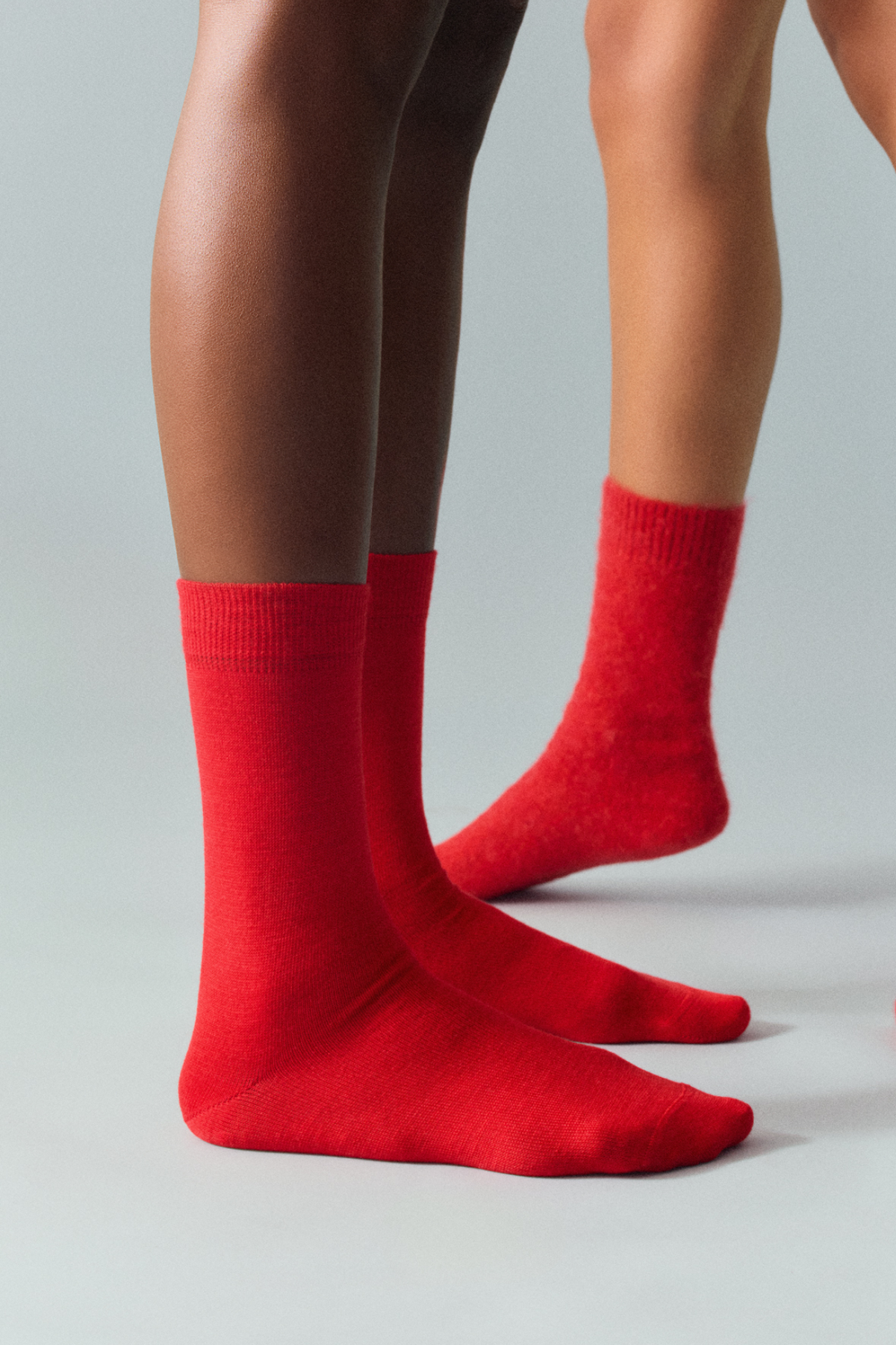 Pairs Socks - Merino Socks - Postbox Red
