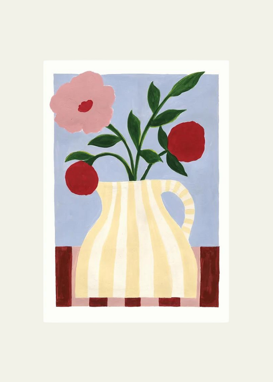 Jug of Blooms, Giclée Print by The Good Life Home