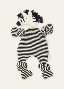 Sophie Home Cotton Knit Baby Comforter Cuddle Cloth - Zebra