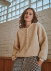 Emile et Ida Ecru Sherpa Jumper