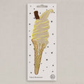 Petra Boase - Embroidered Fabric Bookmark - Ice Cream