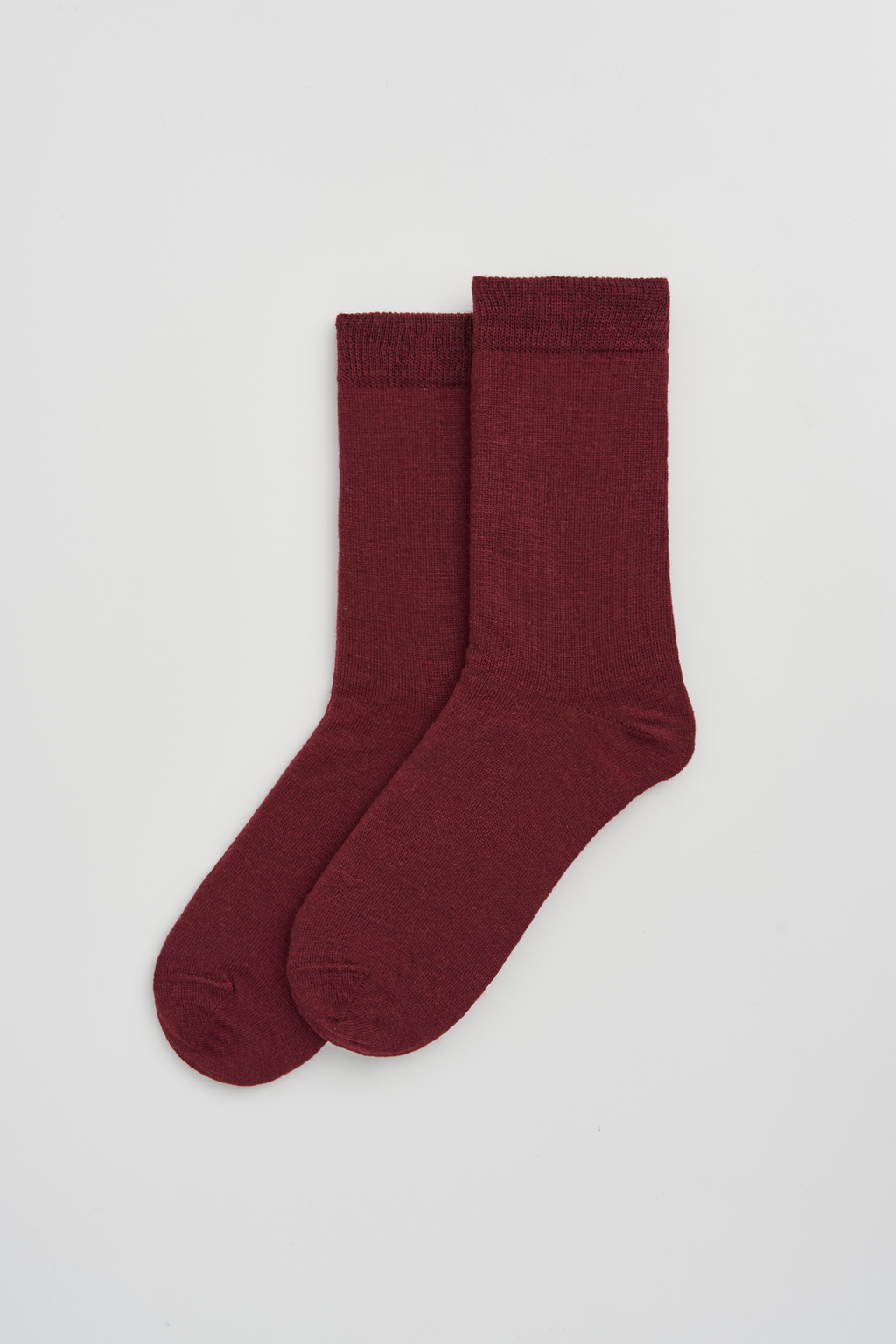 Pairs Socks - Merino Socks - Burgundy