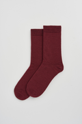Pairs Socks - Merino Socks - Burgundy