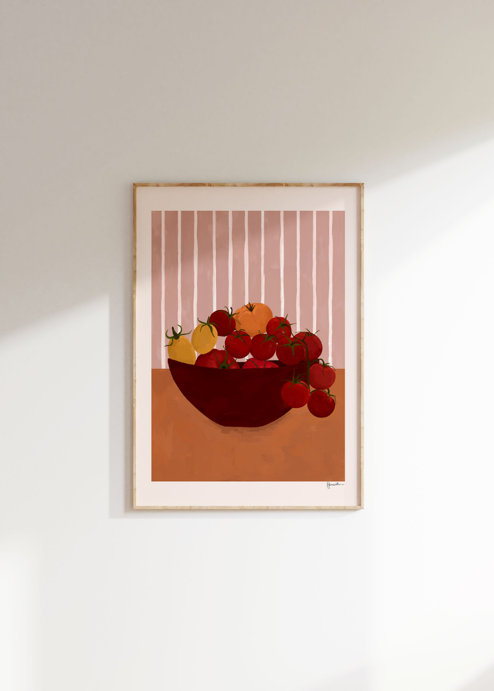 Frankie Penwill - Tomatoes in Red Bowl