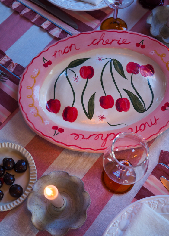 Limited Edition Cherry Serving Platter