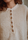 Emile et Ida Ecru Sherpa Jumper