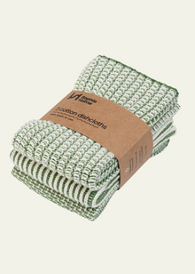  Reusable Textured Dishcloths: Green