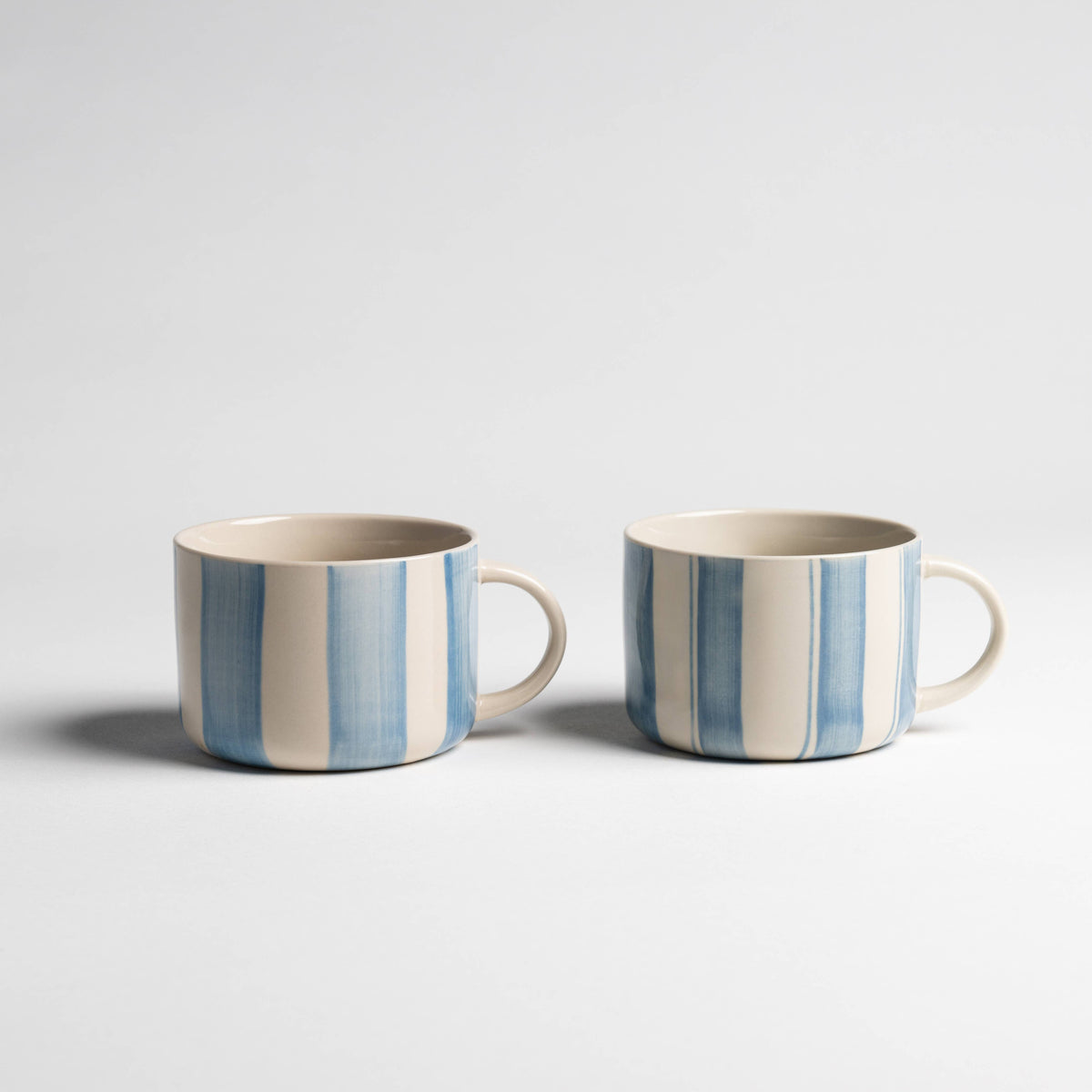 Kindred Mugs - Cornflower Mug - Brushed Light Blue - Large (Set of 2)