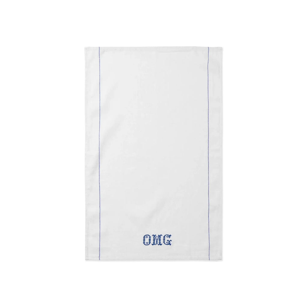 Host Home - Embroidered Tea Towel - OMG