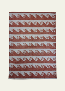  Spiral Tea Towel in  Anemone