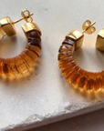 Shyla Jewellery Esme Earrings Citrine