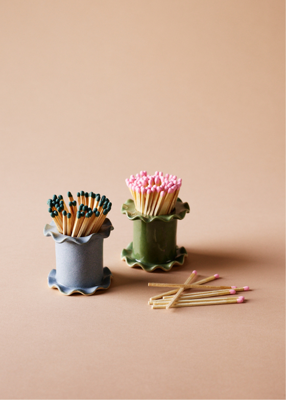 Limited Edition Candlestick & Matchstick Pot Bundle