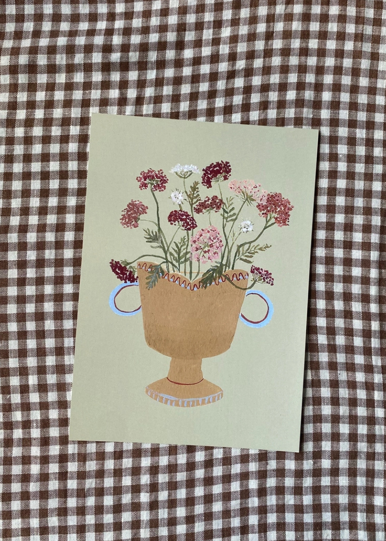 A5 Print - Queen Anne's Lace by Harriet Watson