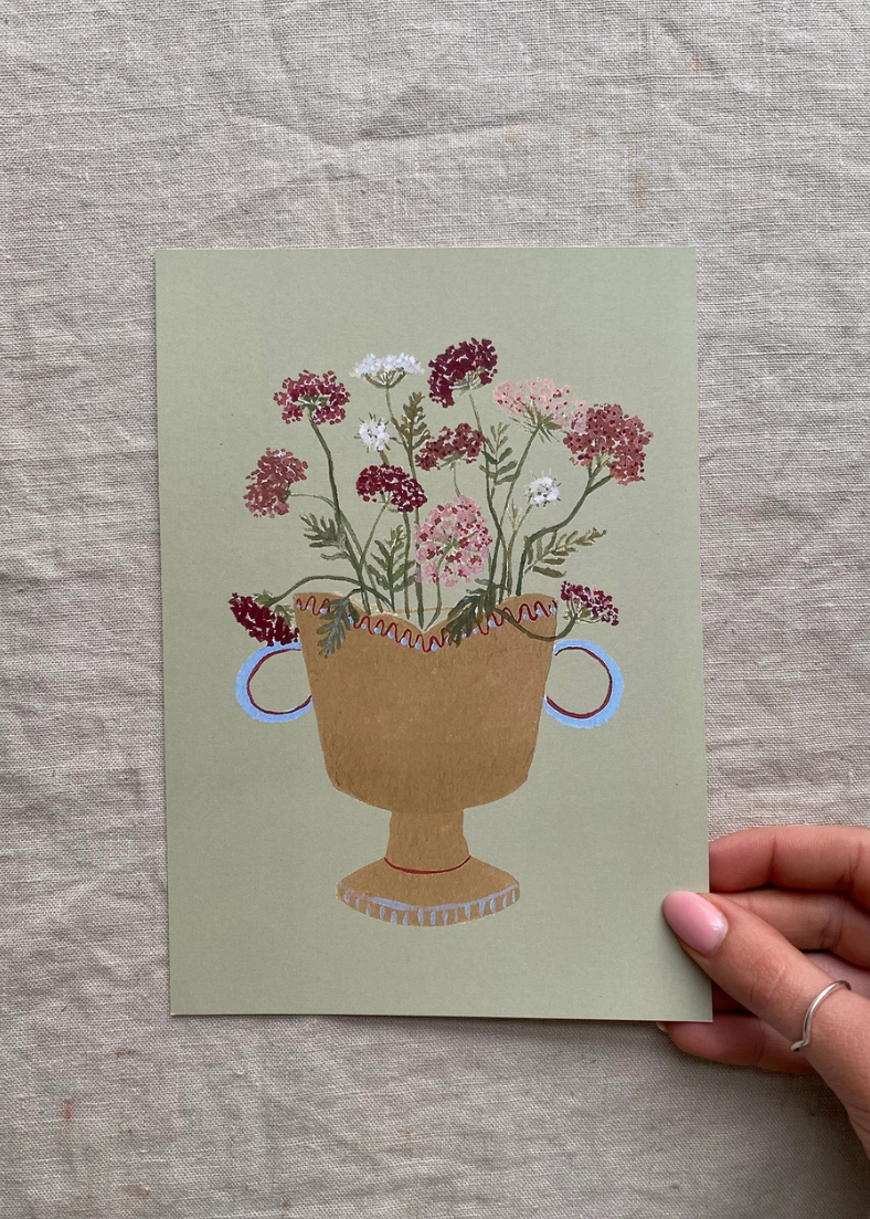 A5 Print - Queen Anne's Lace by Harriet Watson