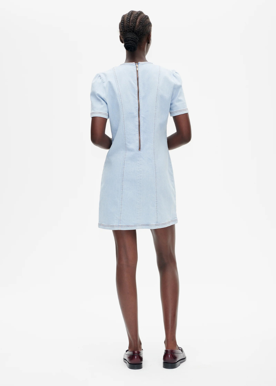 Baum und Pferdgarten Amali Dress in Azurine Blue Patch