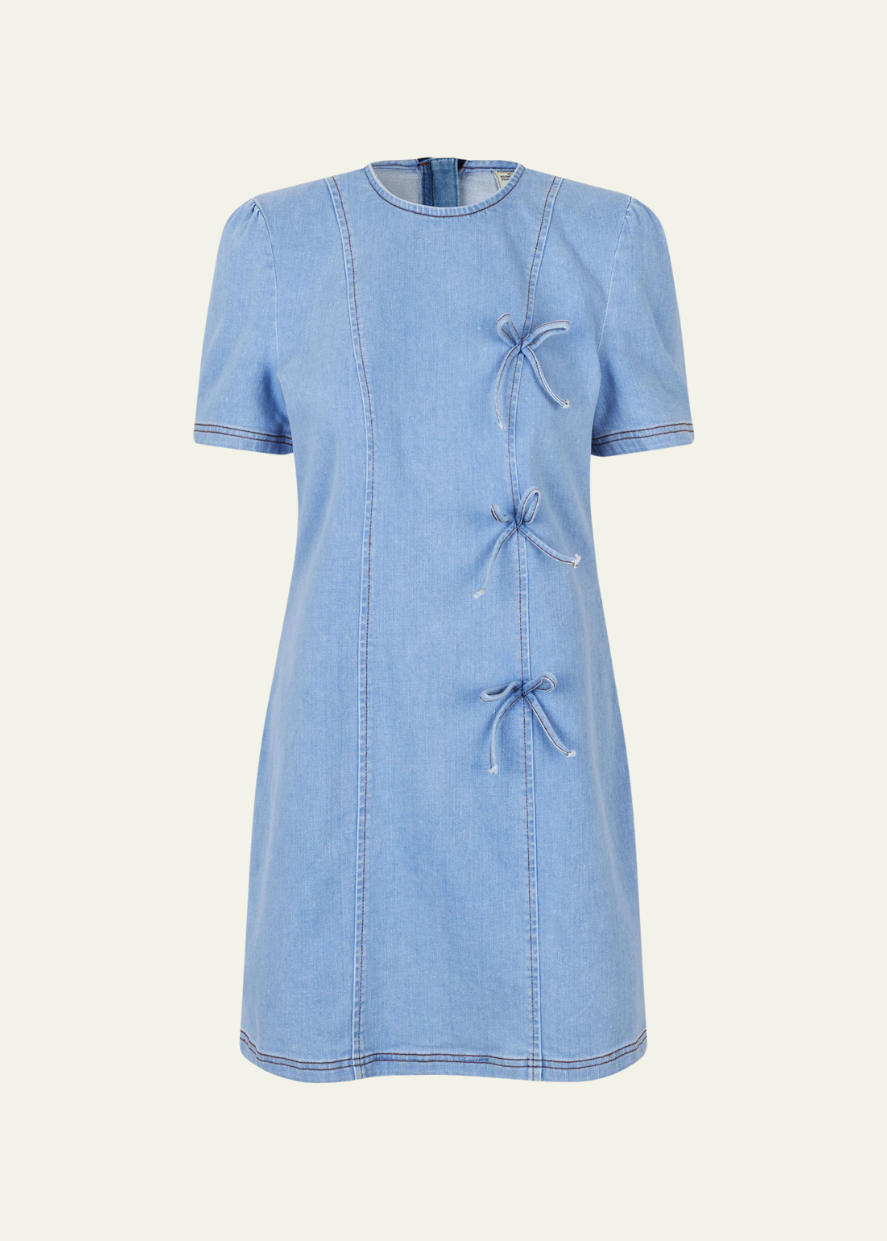 Baum und Pferdgarten Amali Dress in Azurine Blue Patch