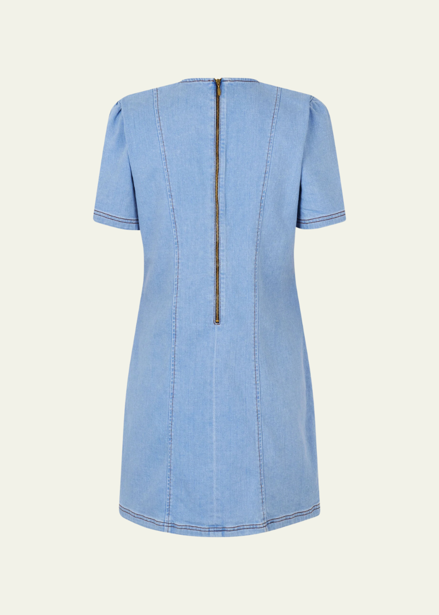 Baum und Pferdgarten Amali Dress in Azurine Blue Patch