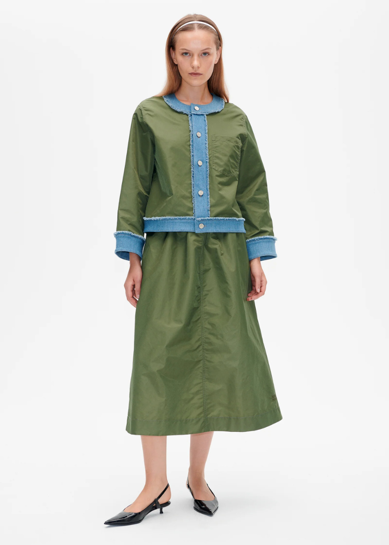 Baum und Pferdgarten Babette Jacket in Azurine Spring Moss