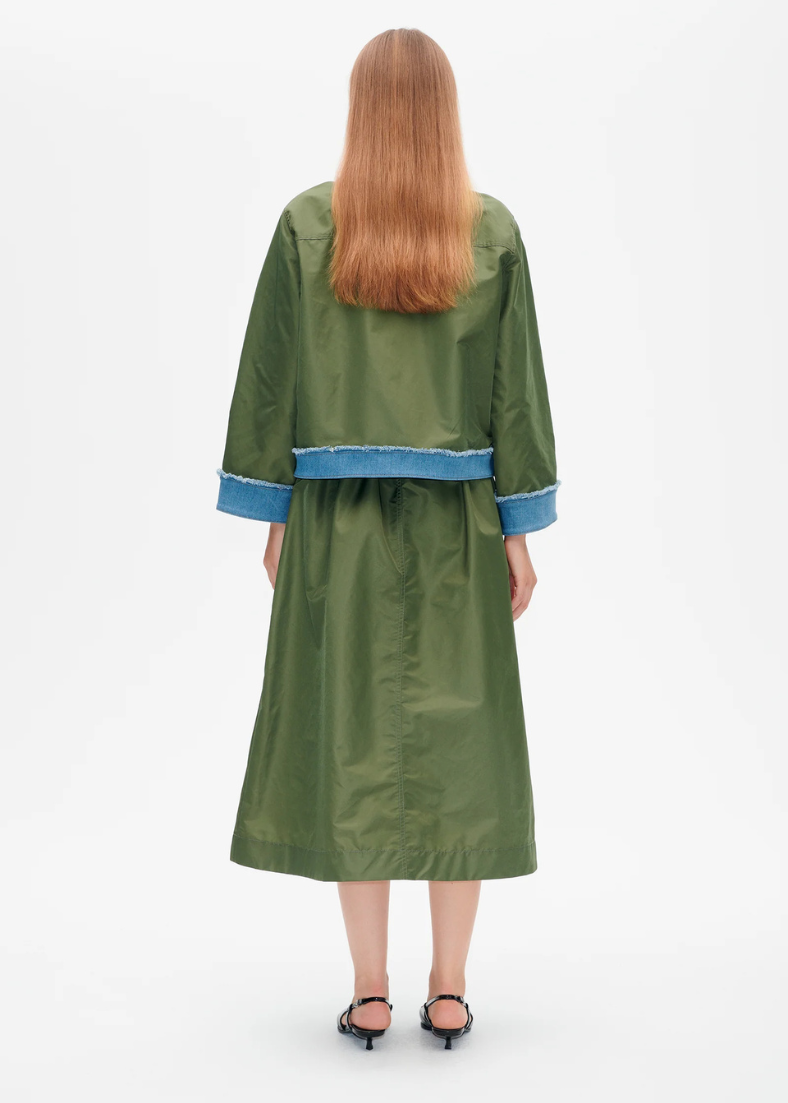 Baum und Pferdgarten Babette Jacket in Azurine Spring Moss