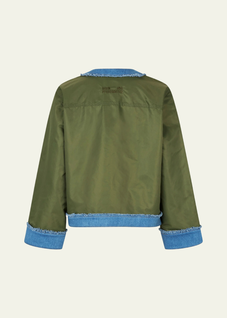 Baum und Pferdgarten Babette Jacket in Azurine Spring Moss