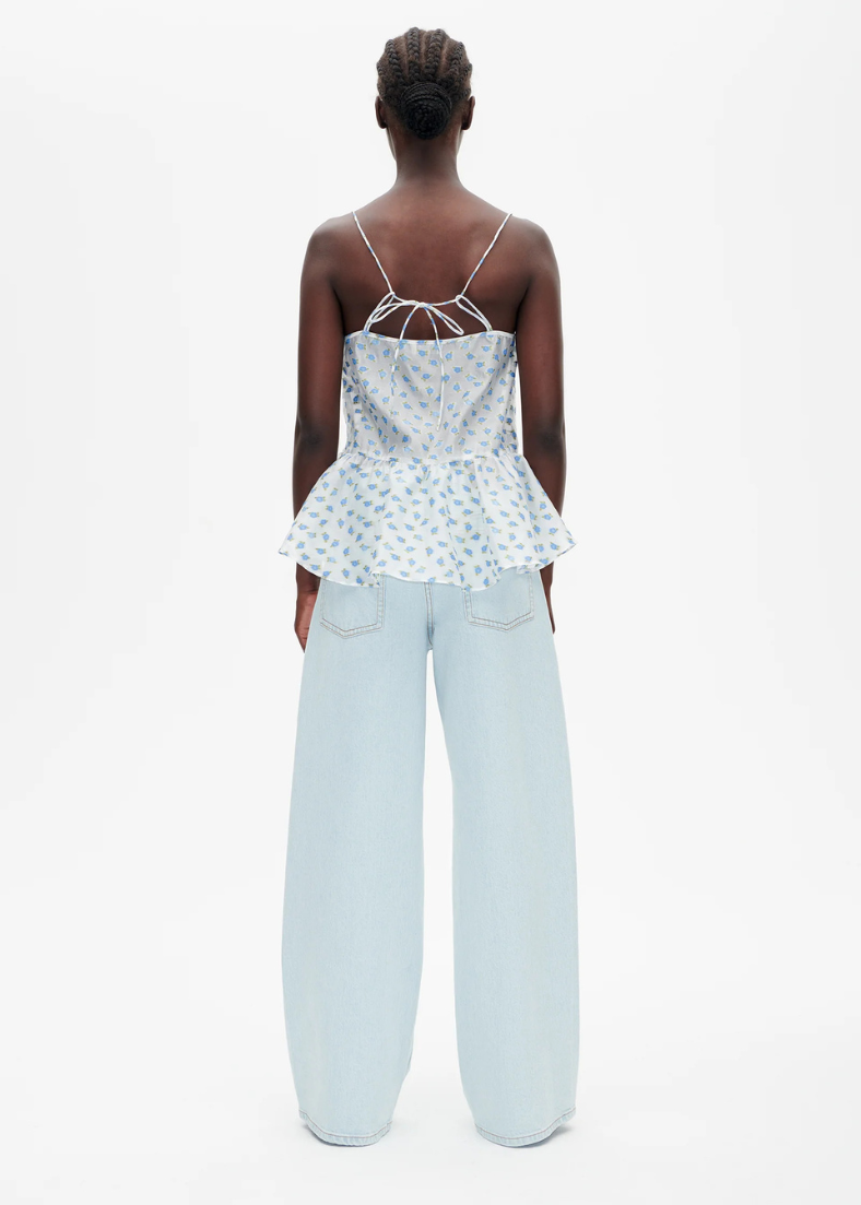 Baum und Pferdgarten Meis Blouse in Petit Azurine Flower