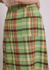 Damson Madder Kat Kilt - Green Check