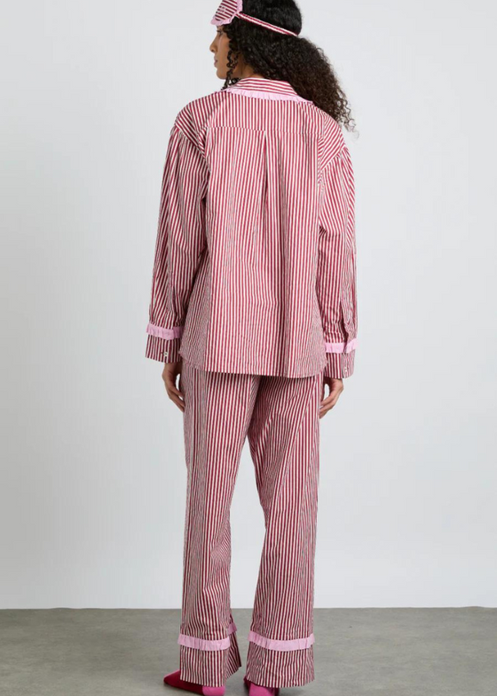 Damson Madder Antonella PJ Set - Red Stripe