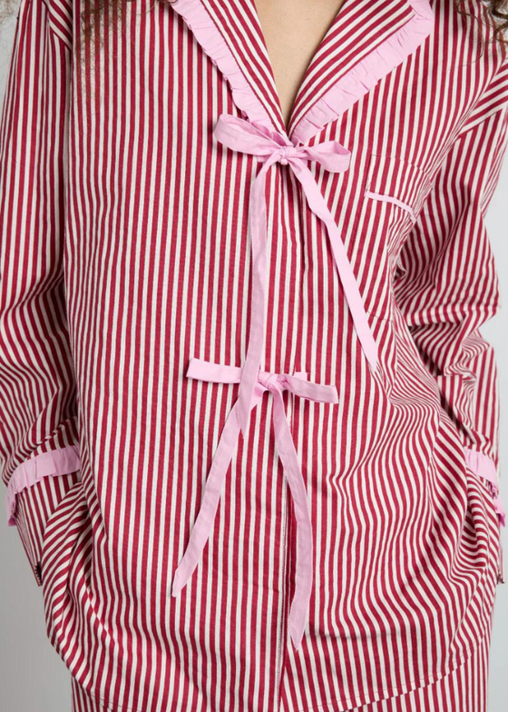 Damson Madder Antonella PJ Set - Red Stripe