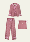 Damson Madder Antonella PJ Set - Red Stripe