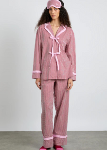  Damson Madder Antonella PJ Set - Red Stripe