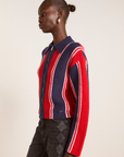 Damson Madder Bibi Boxy Reversible Cardigan