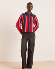 Damson Madder Bibi Boxy Reversible Cardigan